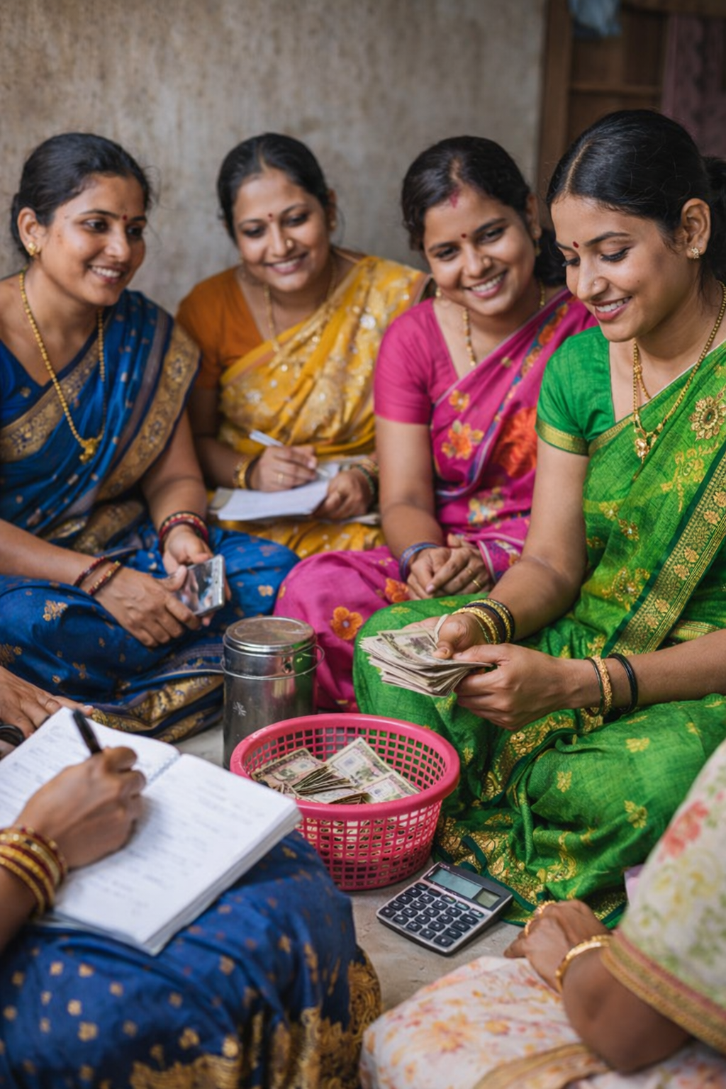 महिला बचत गटाला आर्थिक मदत